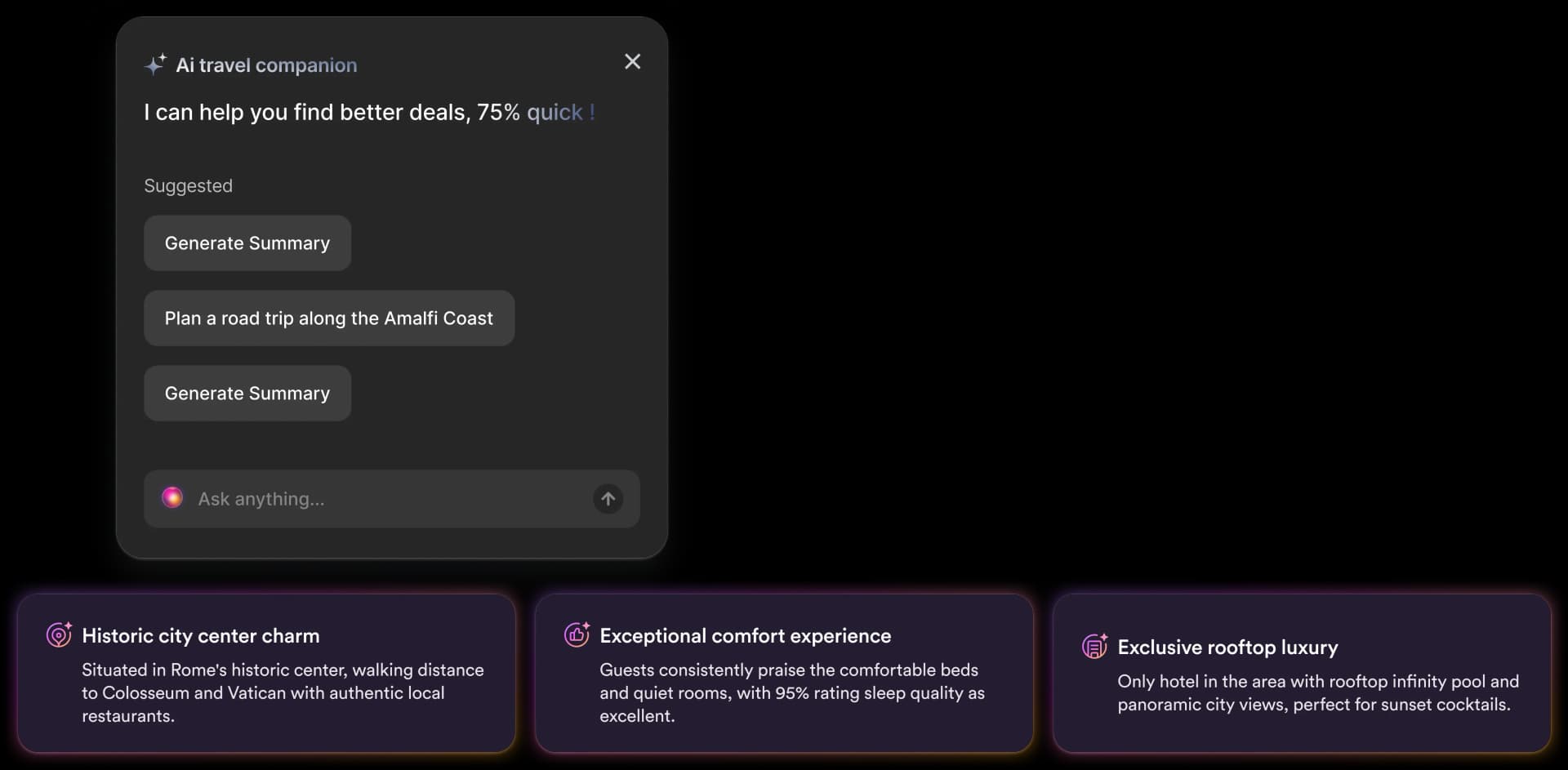 AI-powered travel journeys that drive bookings