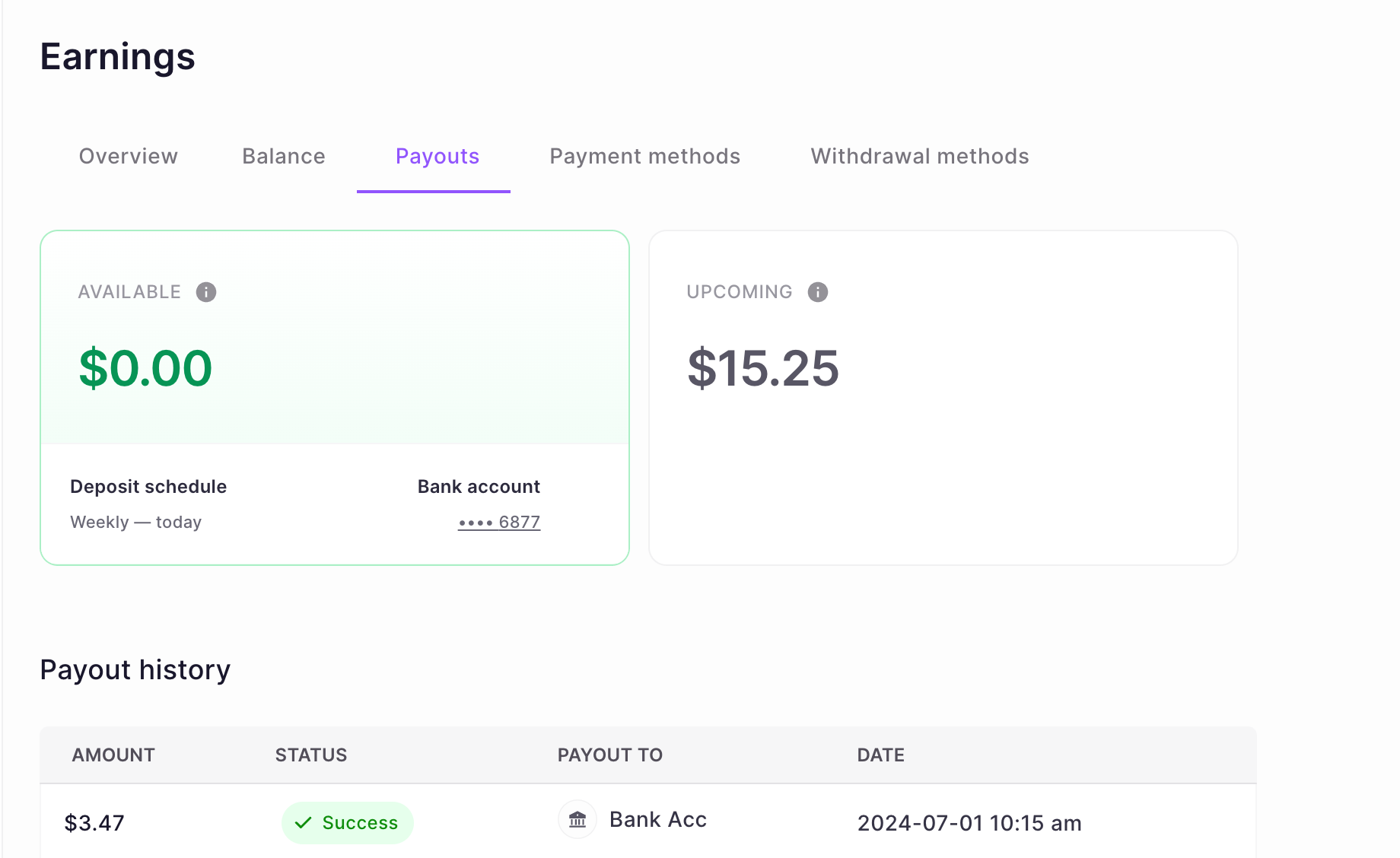 liteAPI earnings