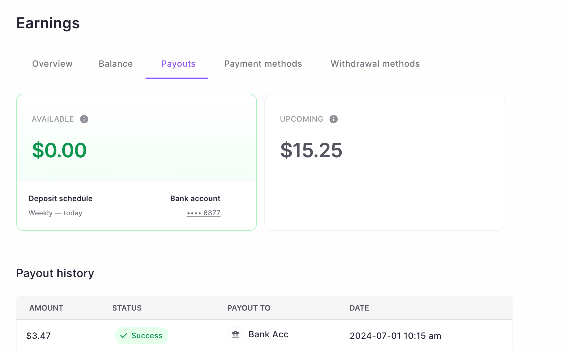 liteAPI earnings